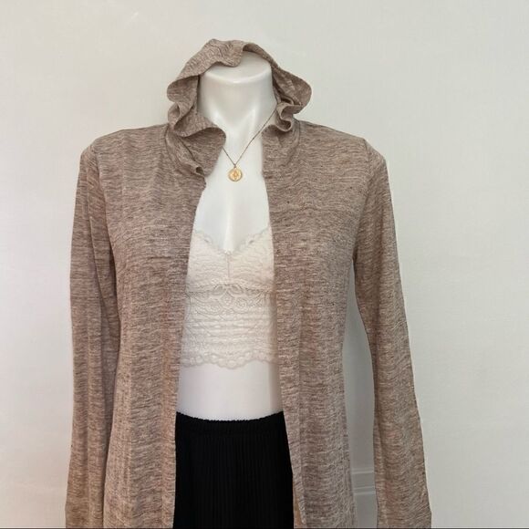 Cynthia Rowley 100% Line Long Cardigan - Picture 3 of 9